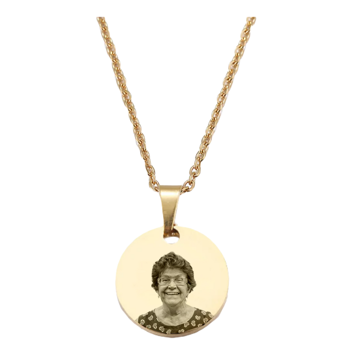Memory Necklace Gold