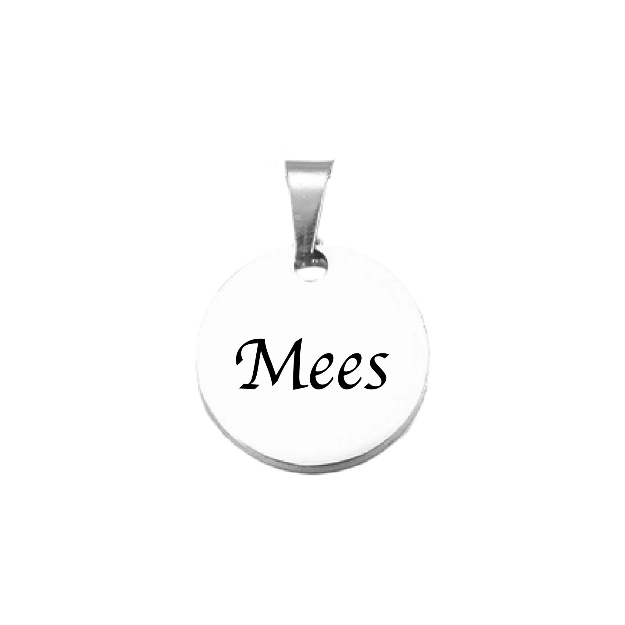 Name Pendant Silver