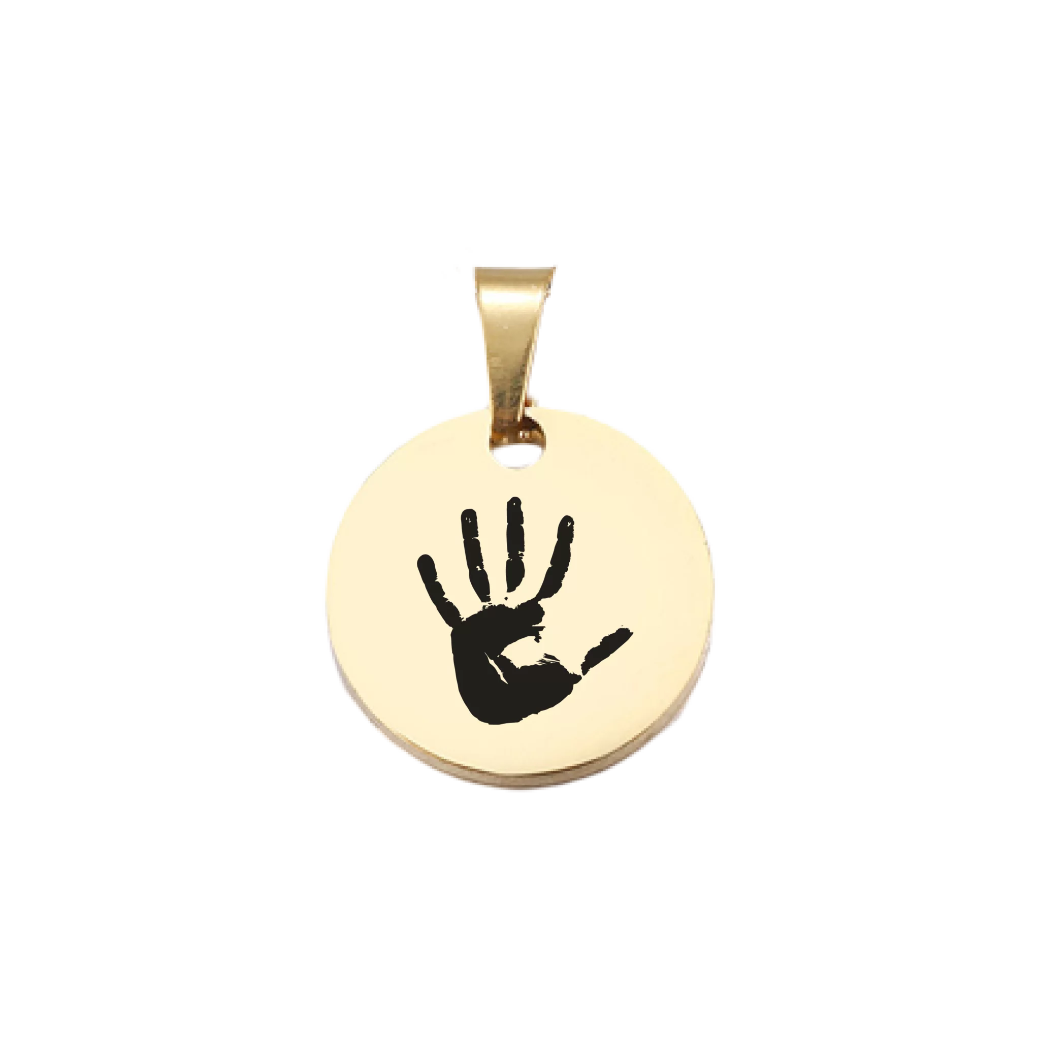 Hand/footprint Pendant Gold