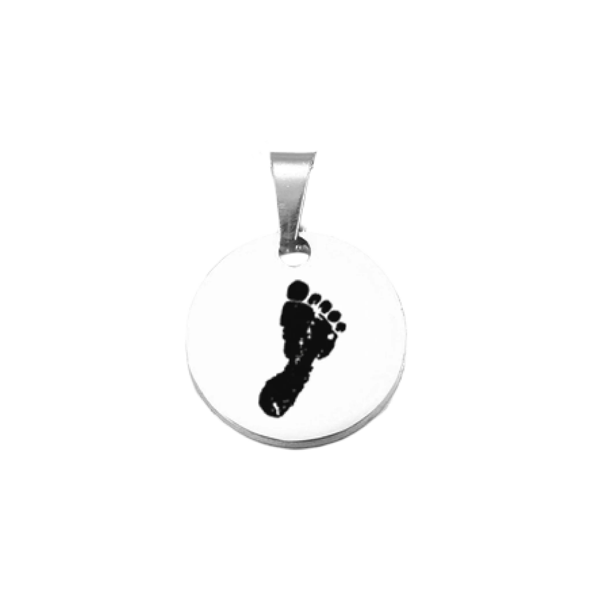 Hand/footprint Pendant Silver